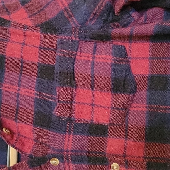 Passport woman's flannel long sleeve shirt M - Picture 4 of 6